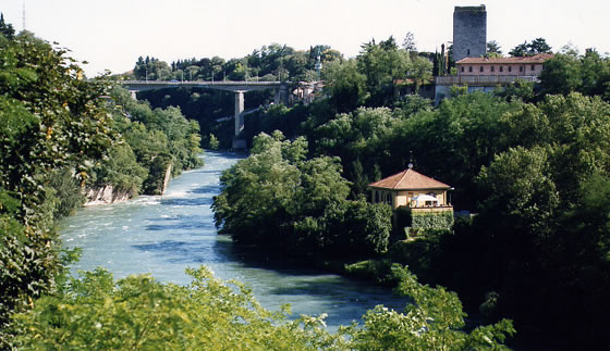 Capriate S.G.(BG) - Fiume Adda,reticolo idrico principale